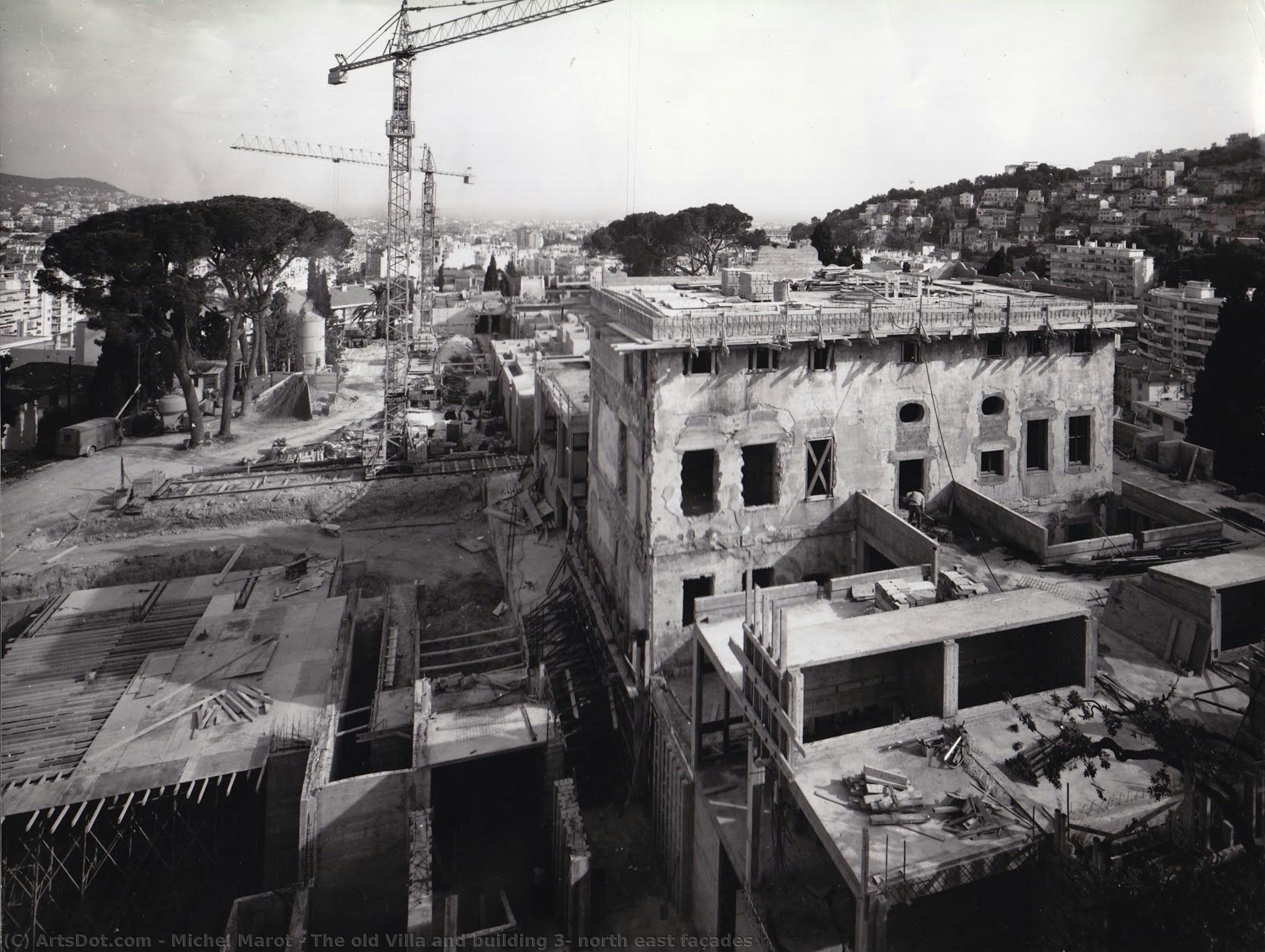 The Old Villa And Building 3, North East Façades — Michel Marot