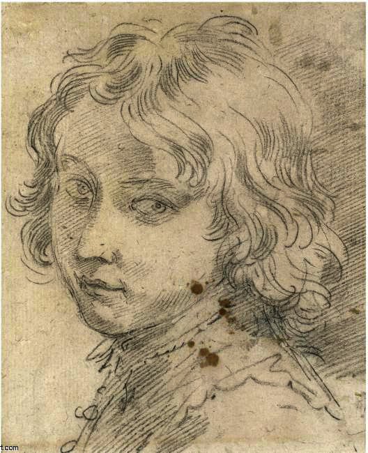 Head Of A Young Boy — Donato Creti