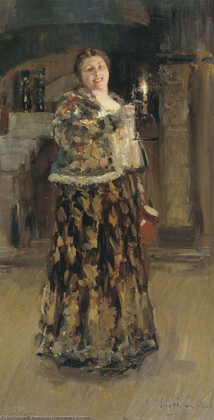 Mistress Of The House. — Konstantin Alexeievitch Korovin