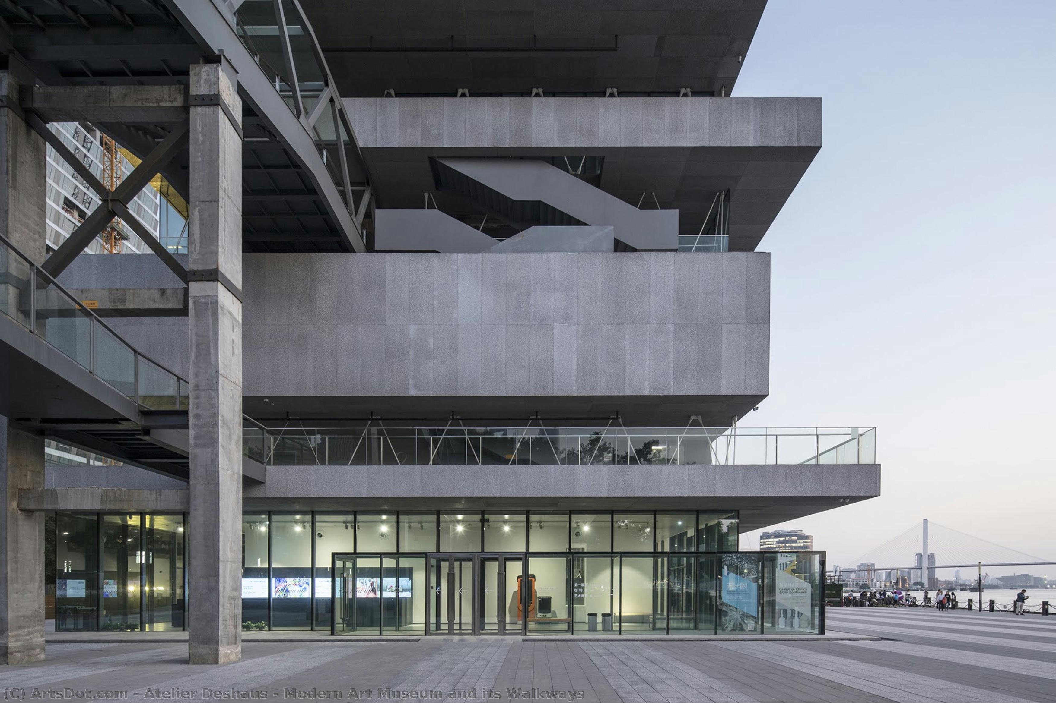 Modern Art Museum And Its Walkways — Atelier Deshaus