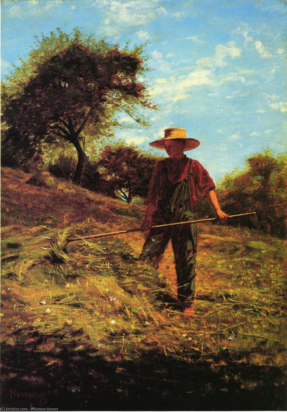 Haymaking — ウィンズロー・ホマー