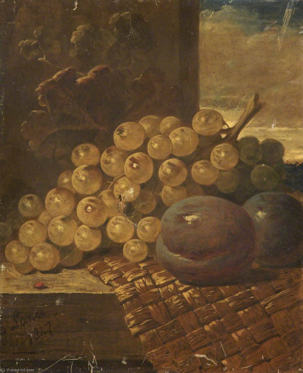 Still Life With Fruit — George Lance