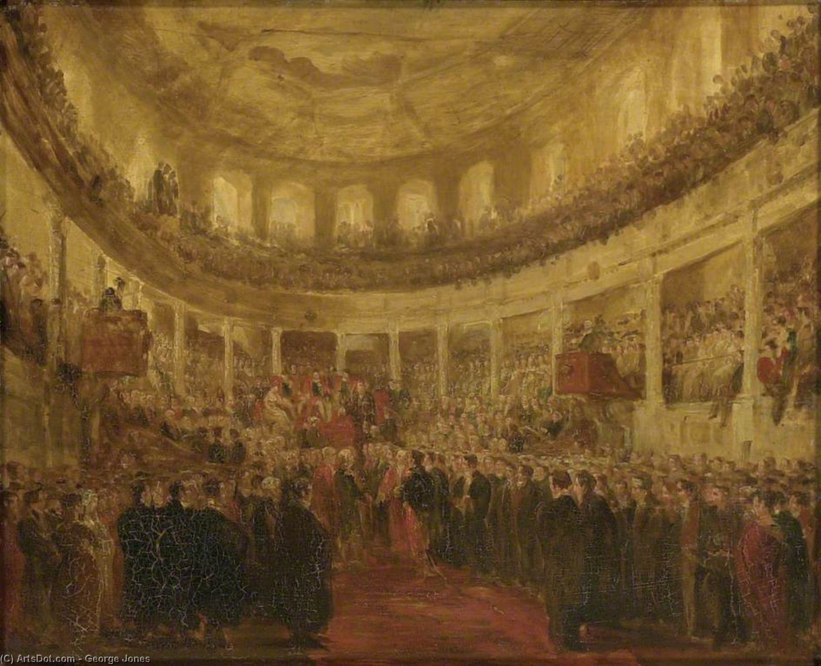 The Conferment Of Honorary Degrees On The Allied Sovereigns In The Sheldonian Theatre — George Jones