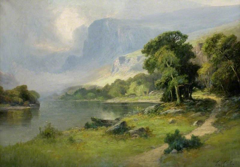 The Head Of The Lake, Derwentwater, Cumbria — Frank Thomas Carter