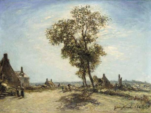 In The Dauphiné — Johan Barthold Jongkind