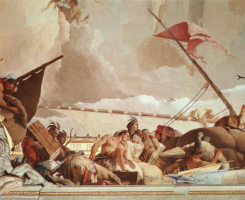 Glory Of Spain (detail) — Giambattista Tiepolo