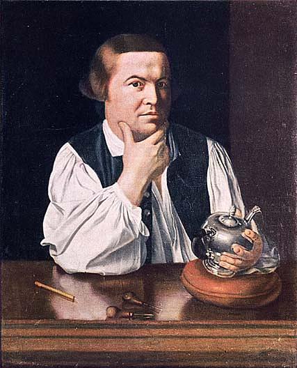 Paul Revere, (painting) — John Singleton Copley