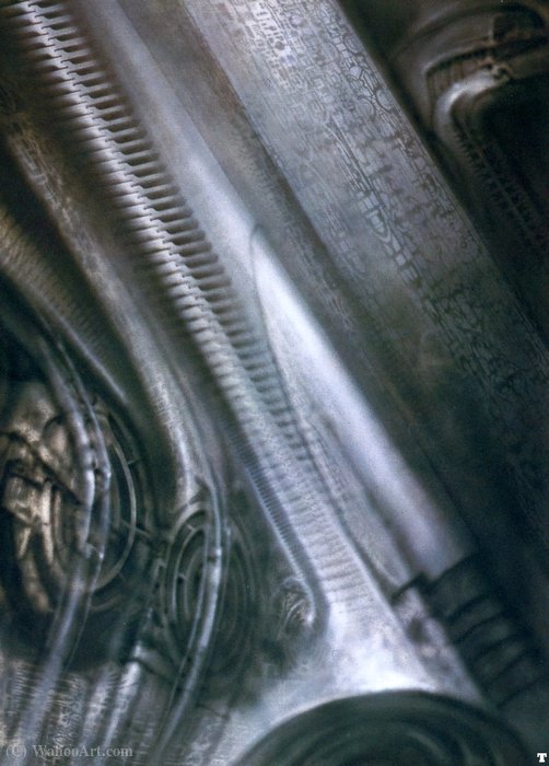 Hr Giger Biomechanicallandscape - (003) — H.r. Giger