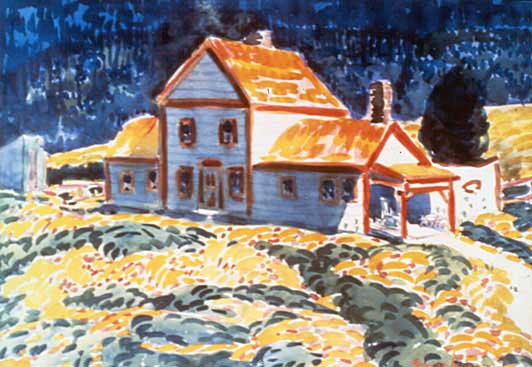 My House, Berk Hills — George Benjamin Luks