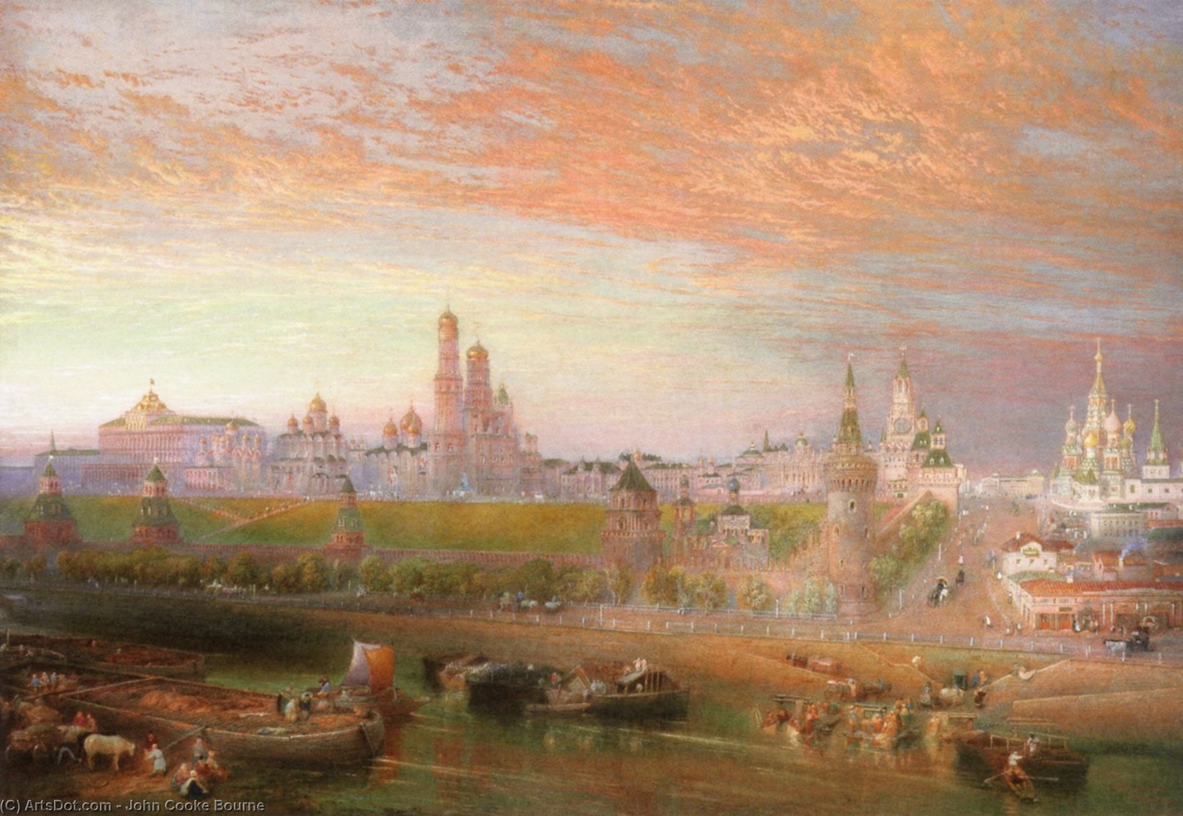 The Kremlin, Moscow — John Cooke Bourne