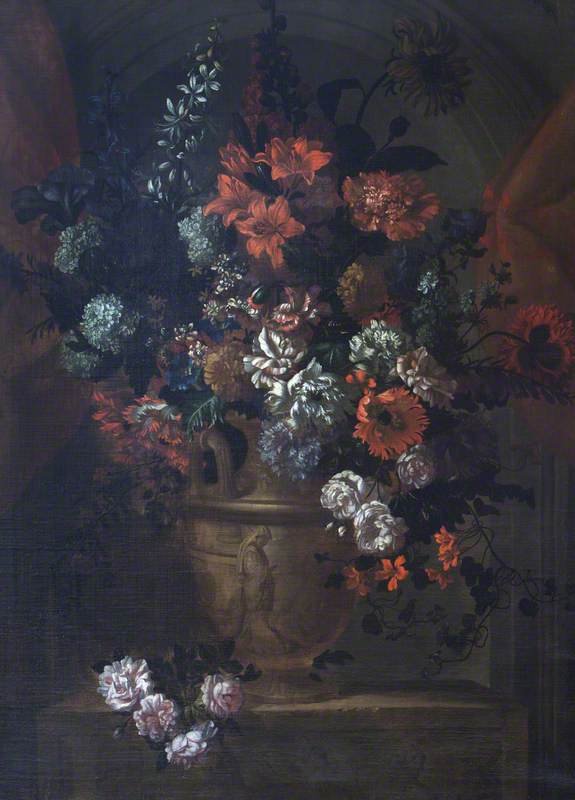A Flower Piece — Jean Baptiste Monnoyer
