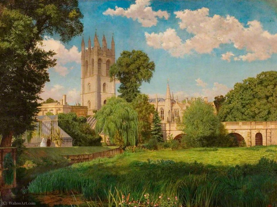 Magdalen Bridge And College — John Mulcaster Carrick