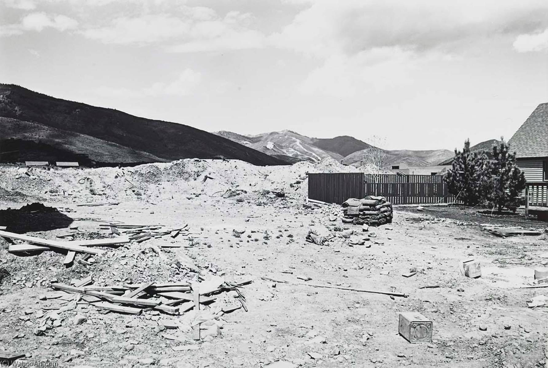 Park City 14. Prospector Village, Lot 85, Looking West — Lewis Baltz