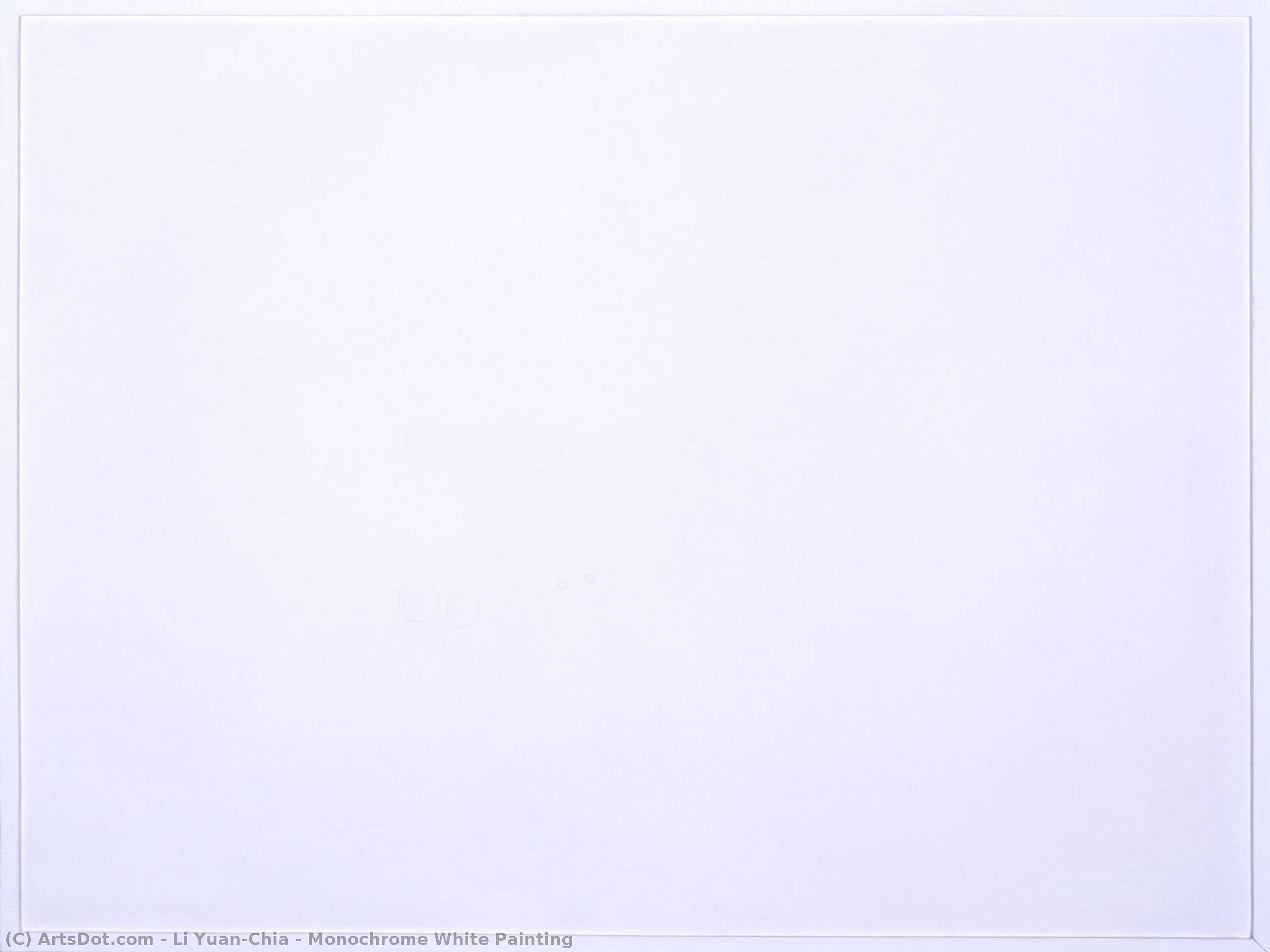 Monochrome White Painting — Li Yuan-chia