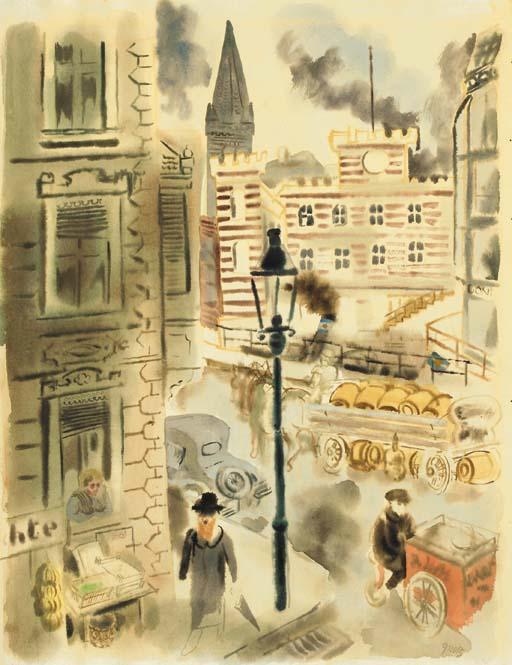 Street Scene, Berlin 3 — Џорџ Грос