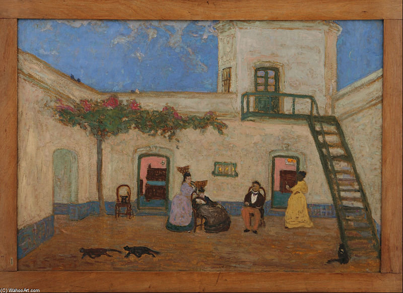 El Patio O Patio Unitario — Pedro Figari