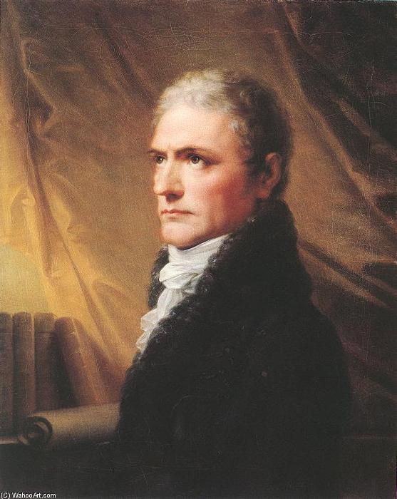 Portrait Of János Batsányi — Friedrich Heinrich Füger