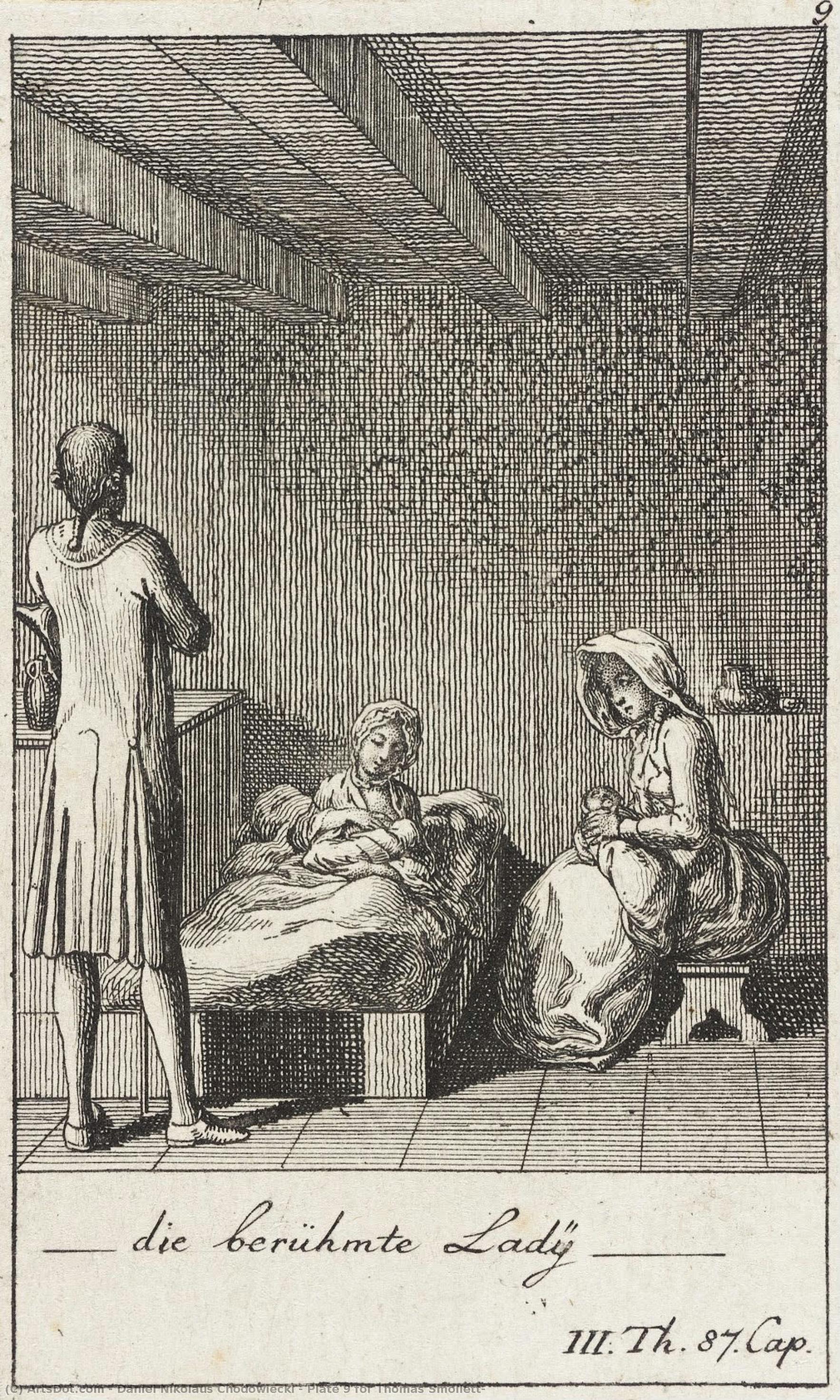 Plate 9 For Thomas Smollett — Daniel Nikolaus Chodowiecki