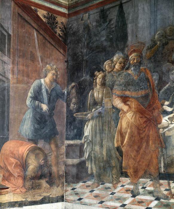 Die Enthauptung Johannes Des Täufers — Filippo Lippi