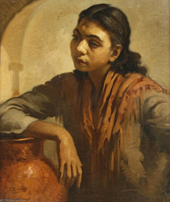Retrato De Muchacha — Eduardo Chicharro Agüera