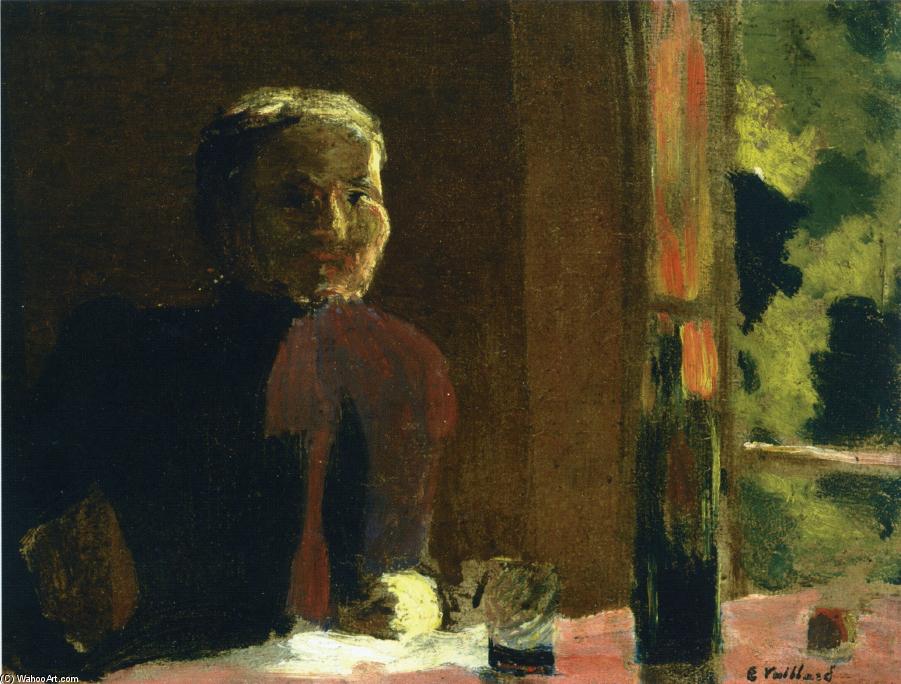 Madame Vuillard At Table — Jean-édouard Vuillard