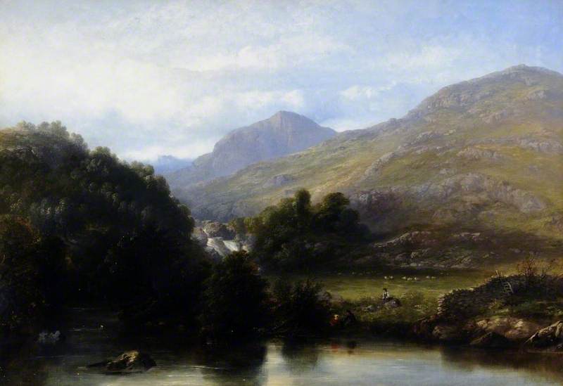 View On The River Llugwy — James Poole