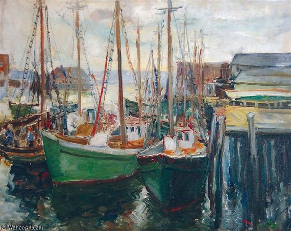 New Bedford Fishing Boat — Walter Emerson Baum