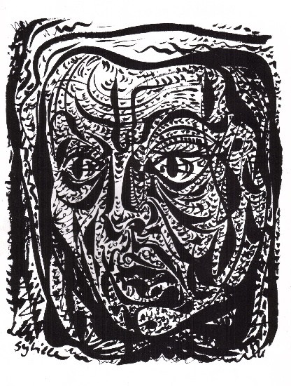 The Sibyl, Portrait Of Madame Masson — André Masson