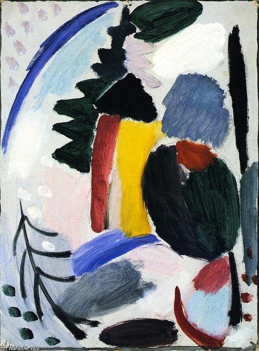 Variation: Christmas (sunday Group No. 6) — Alexej Von Jawlensky
