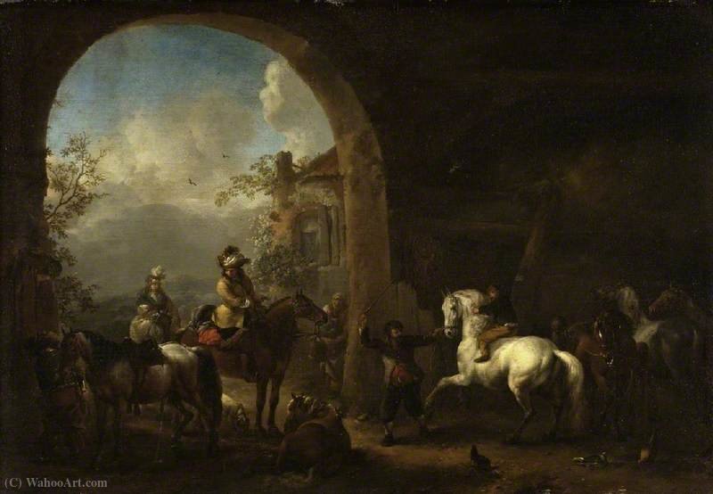 The Stable — Pieter Wouwerman
