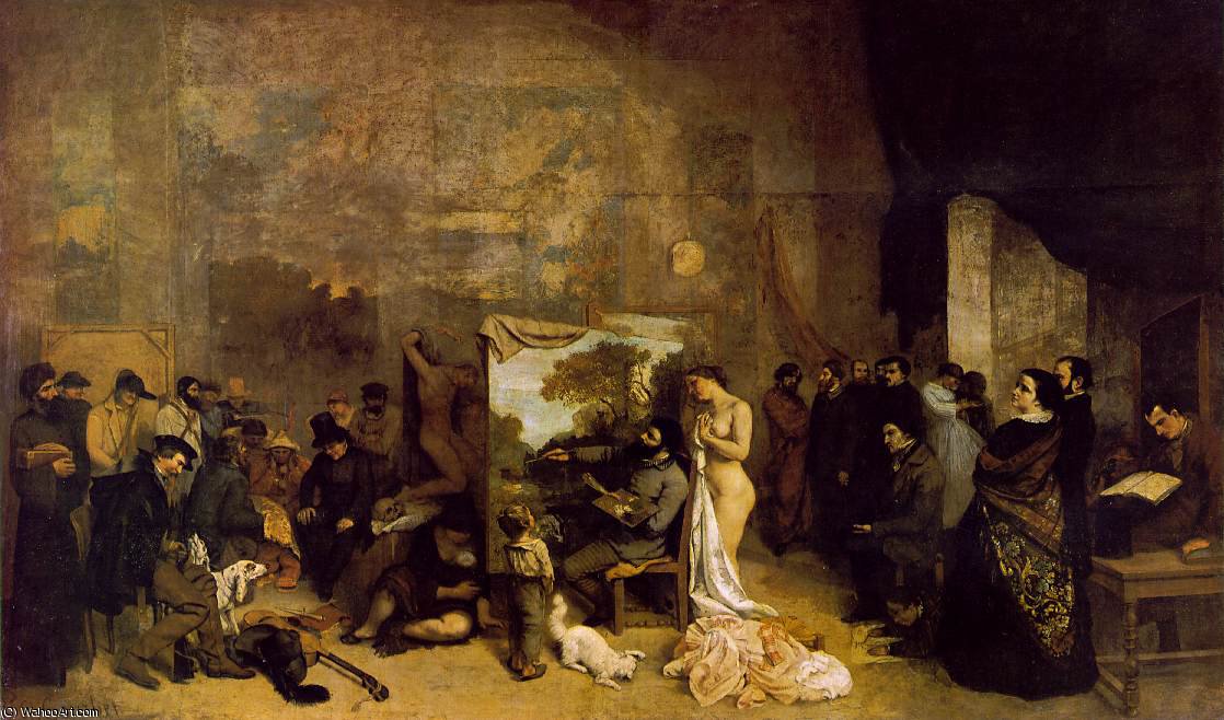 The Painter's Studio — Gustave Courbet
