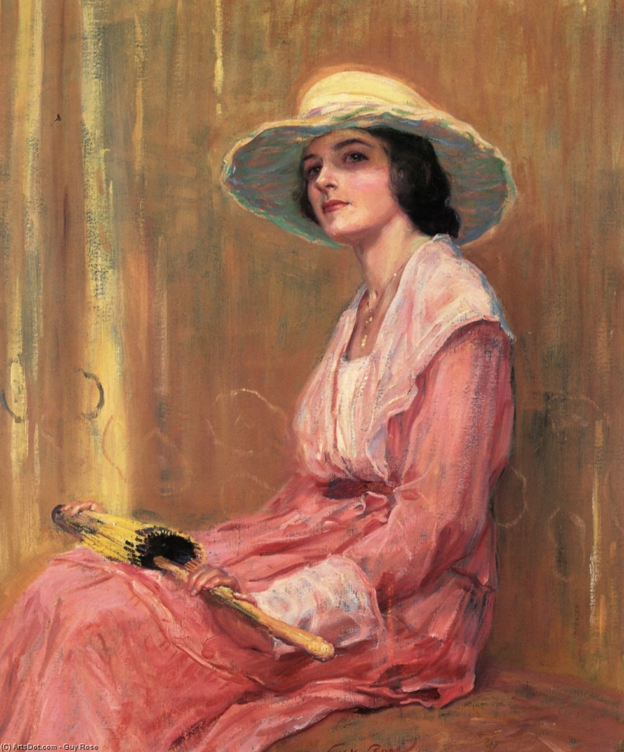 The Model, (1919) — Guy Rose