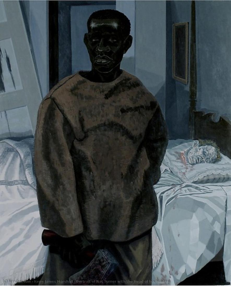Portrait Of Nat Turner With The Head Of His Master — Kerry James Marshall