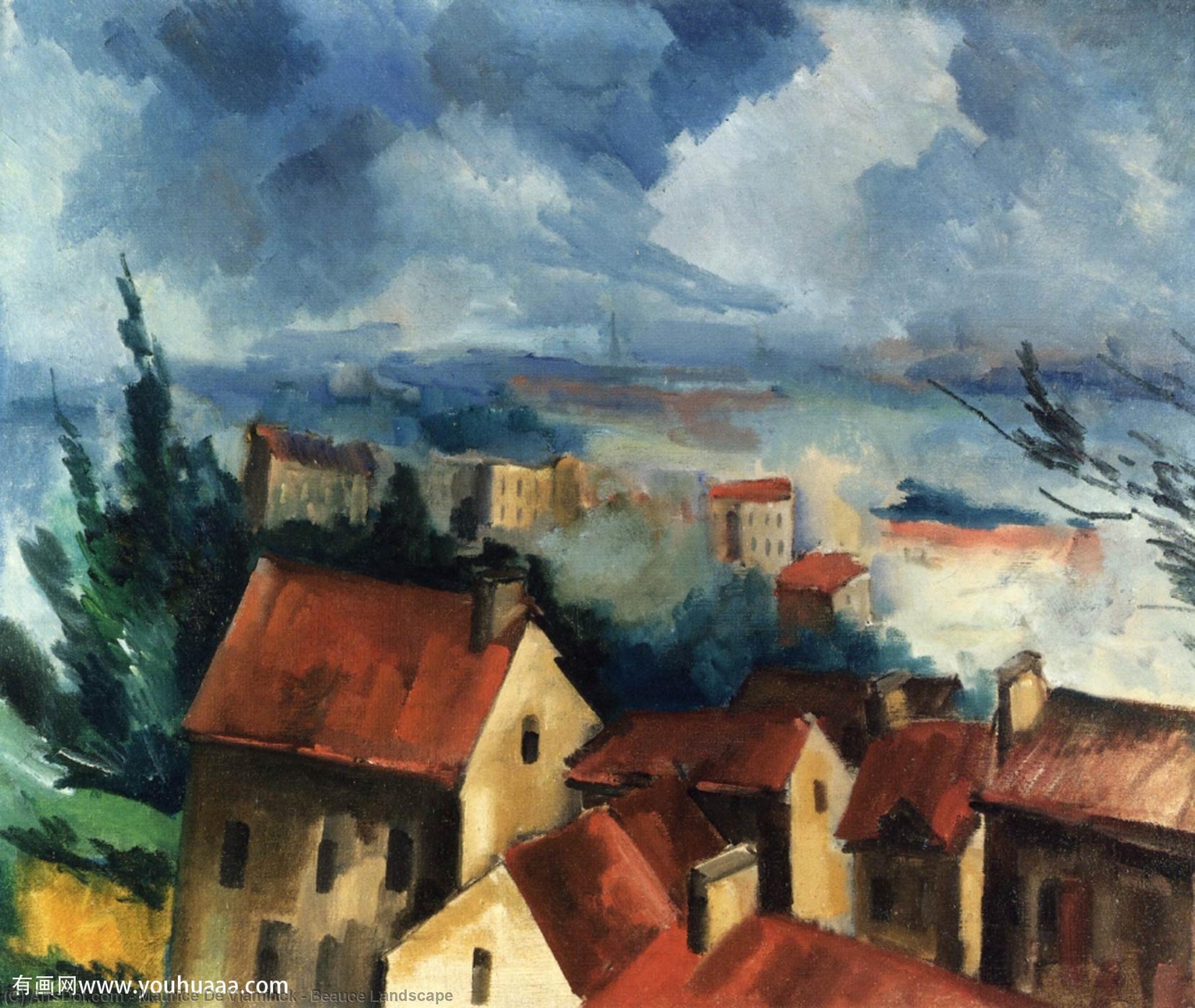 Beauce Landscape — Морис Де Вламик