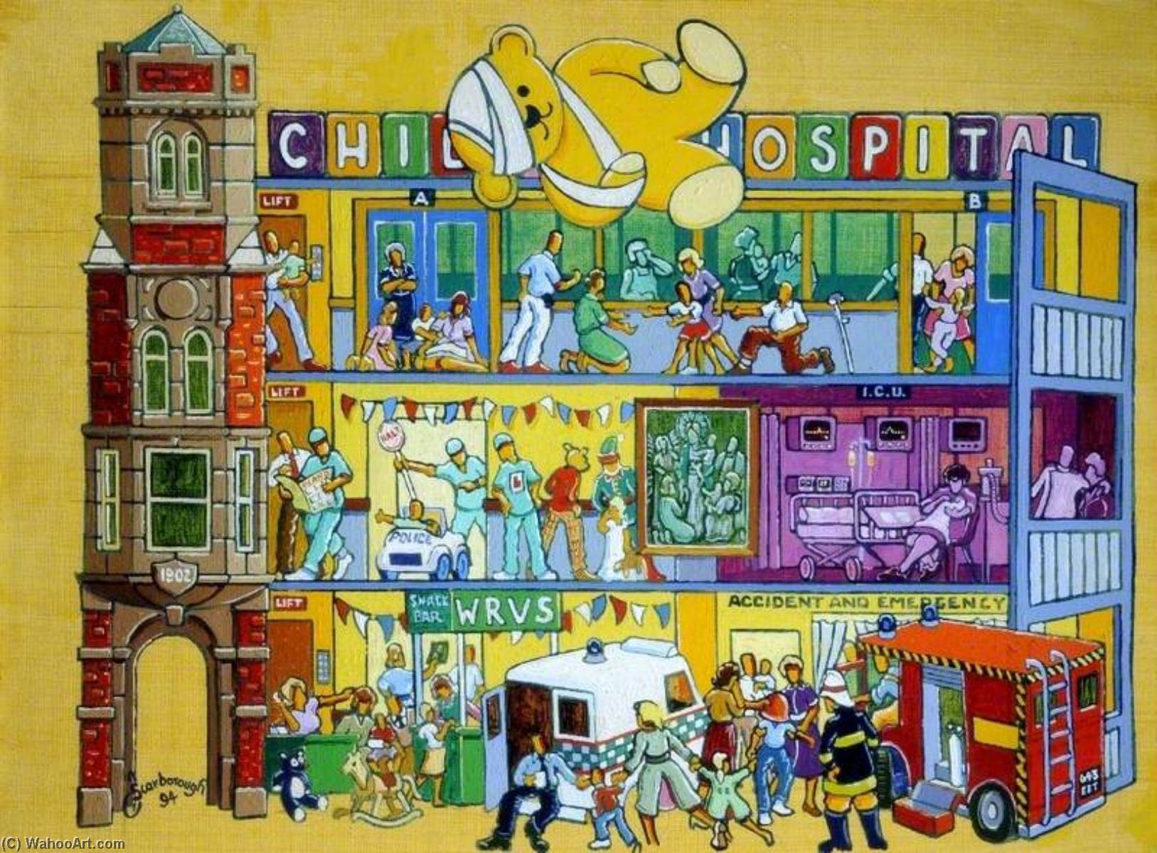 Open Day At Sheffield Children's Hospital — Džo Skarburo