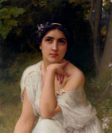 Pensive — Charles Amable Lenoir