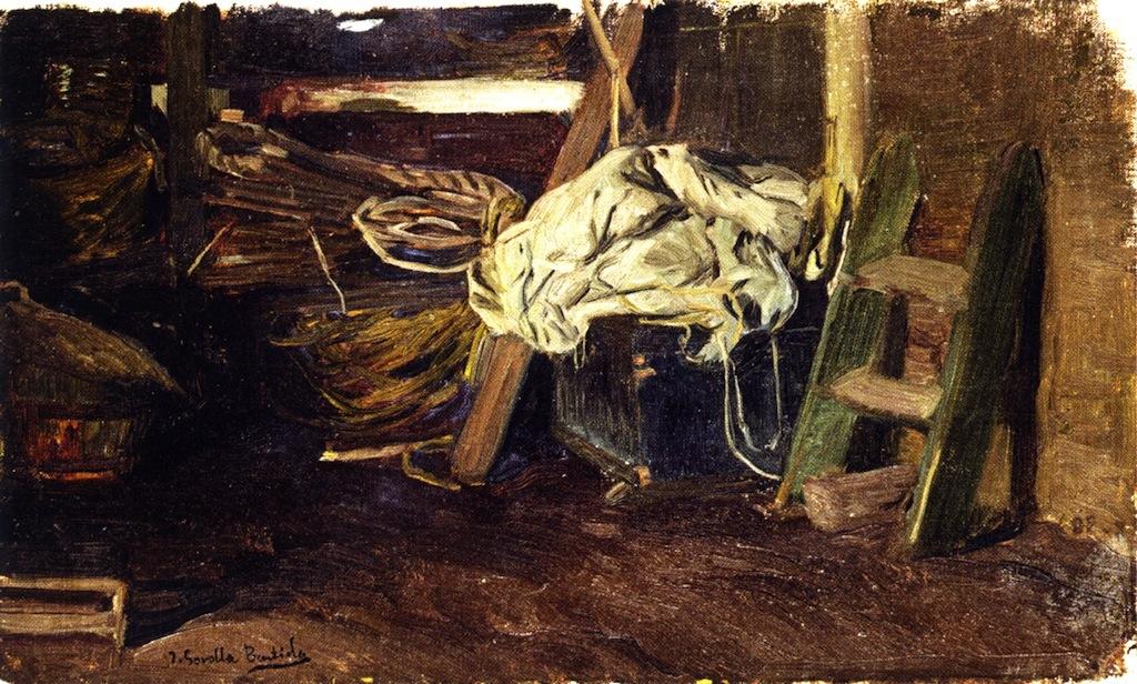 The Hold Of A Fishing Vessel — Joaquín Sorolla Y Bastida