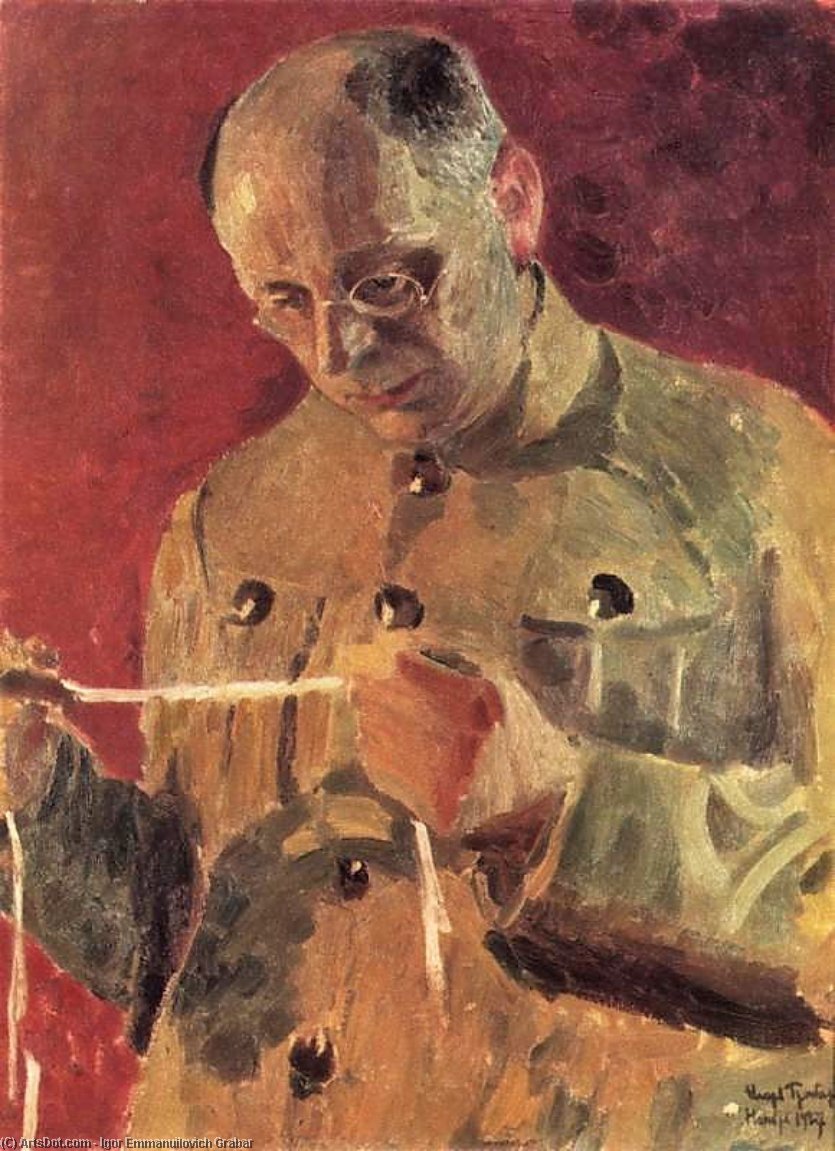 Portrait Of N.p.gorbunov — Igor Emmanuilovich Grabar