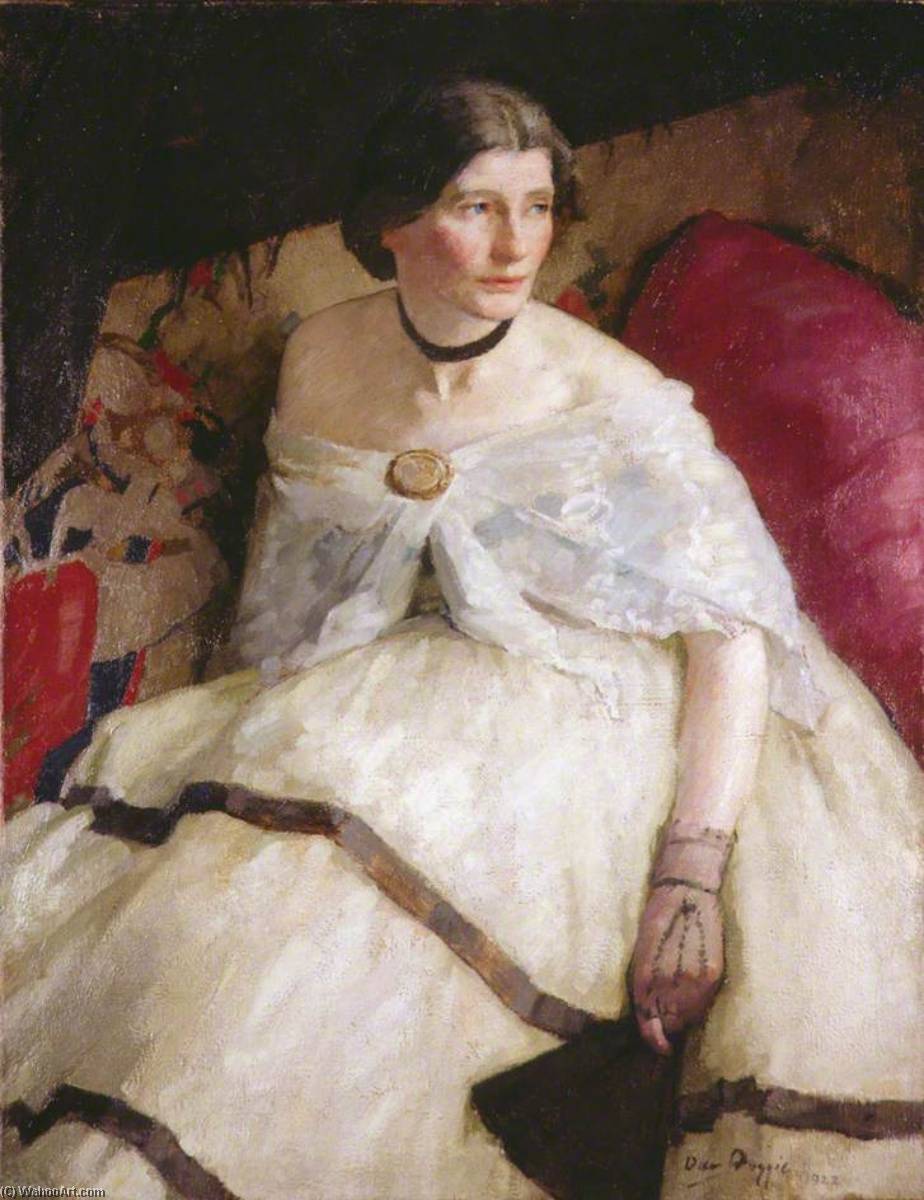Portrait Of The Artist's Wife — David Simpson Foggie