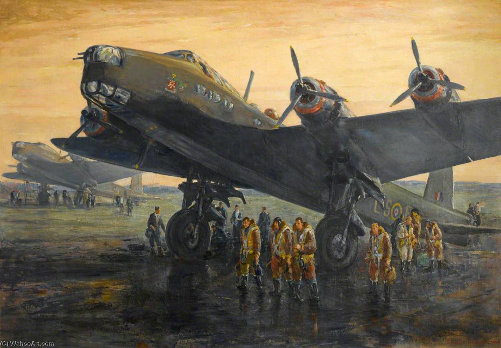 Stirling Bombers Return Of The Macrobert's Reply — Charles Ernest Cundall