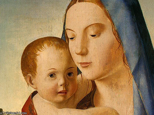 Madonna And Child — Antonello Di Giovanni Di Antonio (antonello Da Messina)