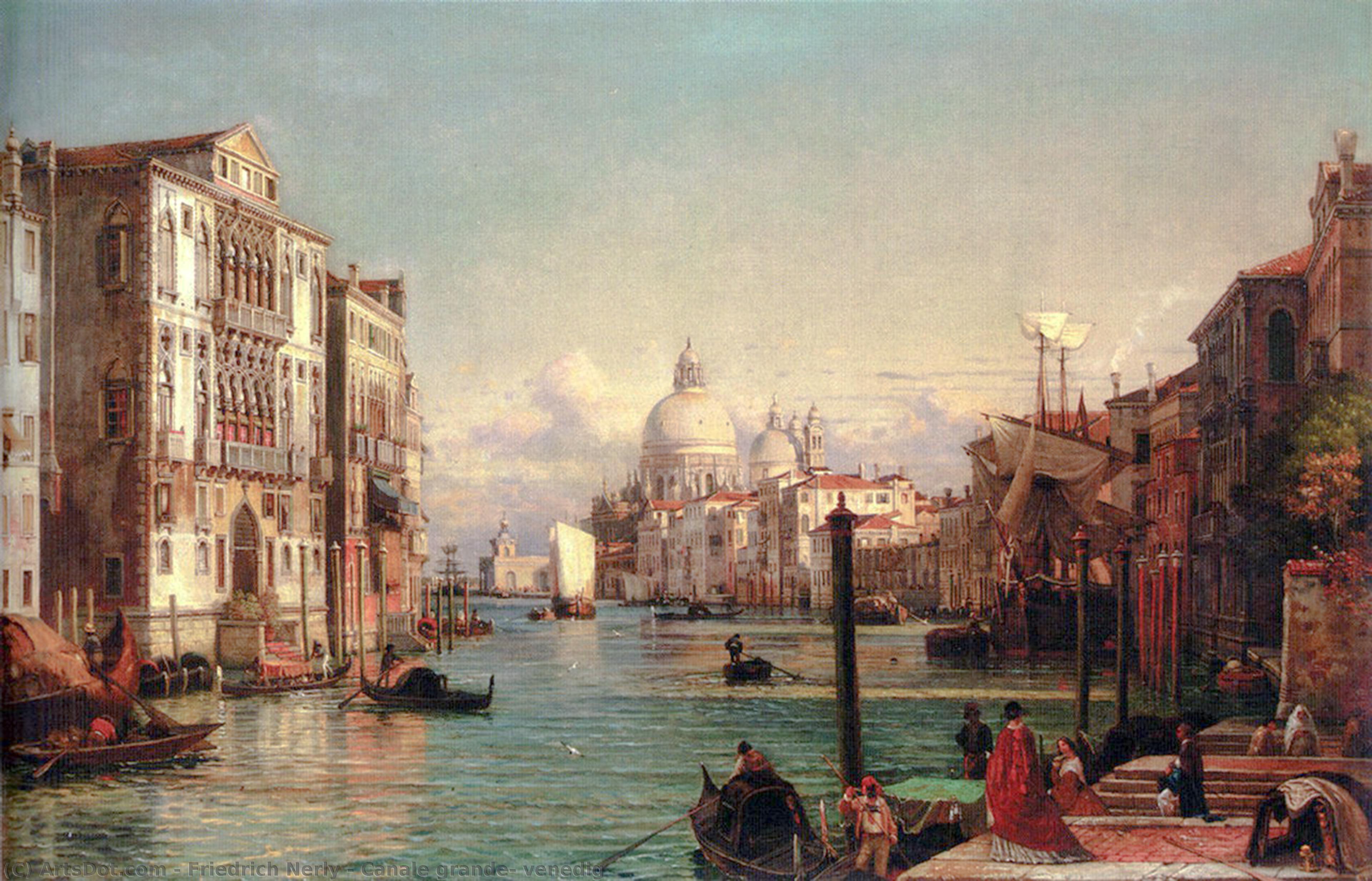 Canale Grande, Venedig — Friedrich Nerly