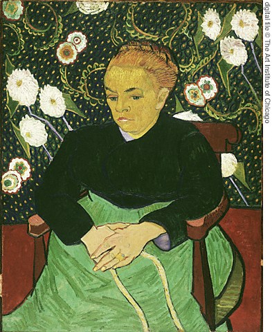Madame Roulin Balanceando El Creciente — Vincent Willem Van Gogh
