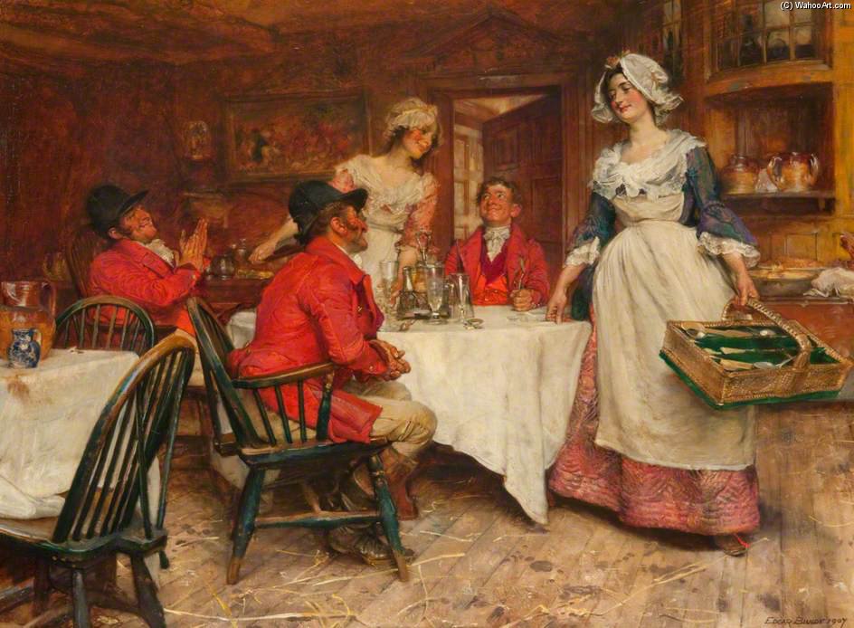 Scene Within An Inn Ii — Edgar Bundy