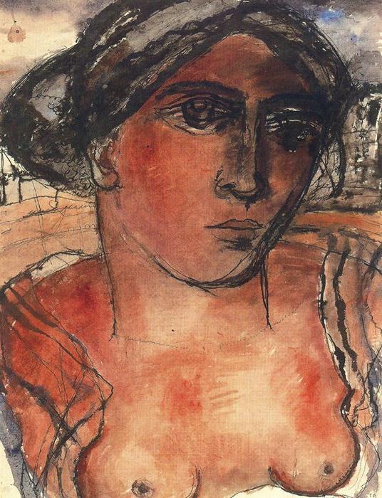 Woman With Bare Chest — Пол Делво