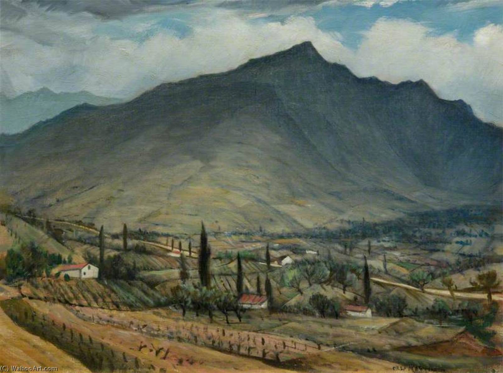 Pays Basque — Christopher Richard Wynne Nevinson