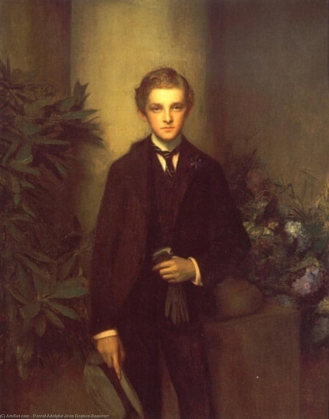 Portrait Of Childs Frick — Pascal-adolphe-jean Dagnan-bouveret
