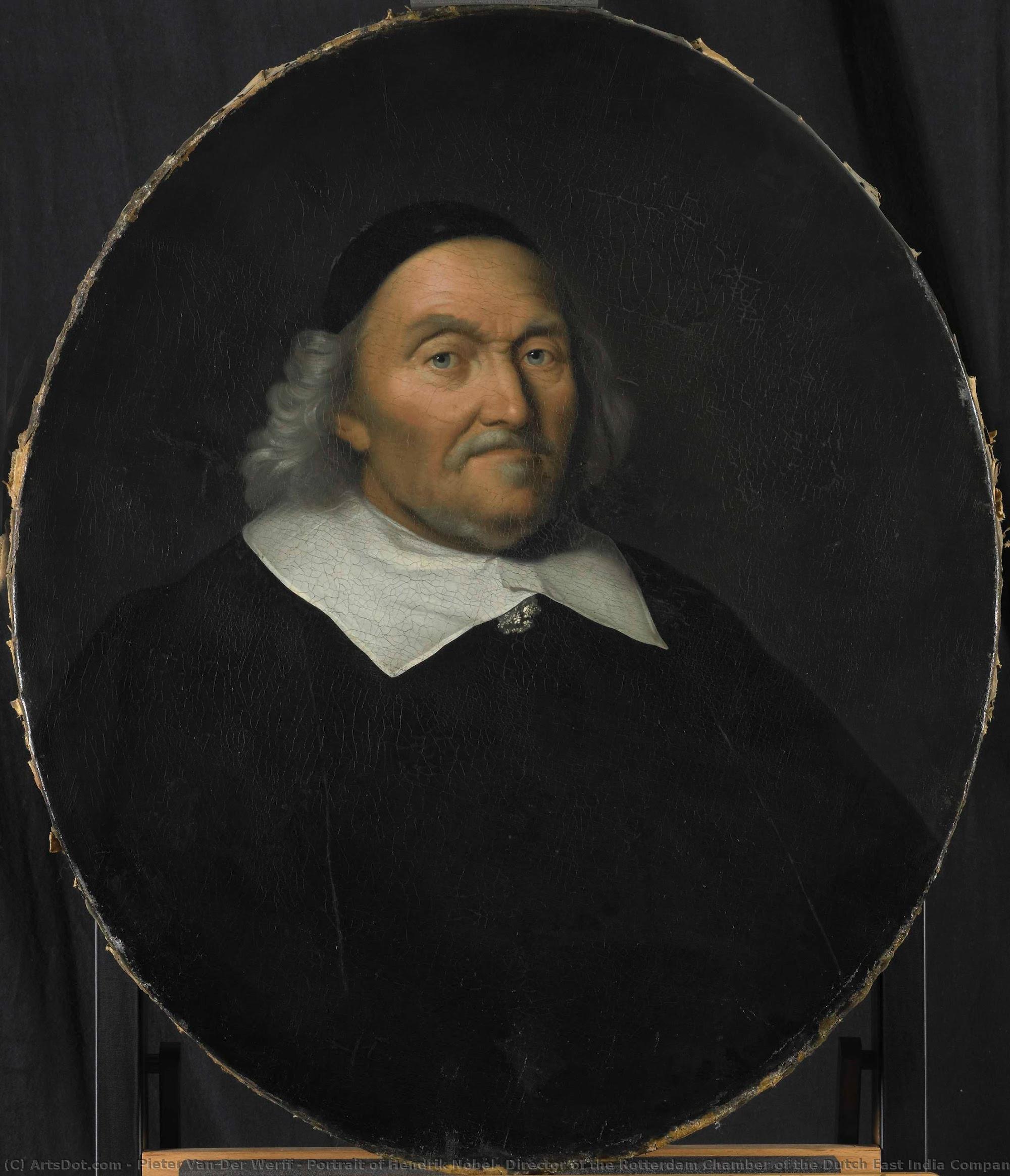 Portrait Of Hendrik Nobel, Director Of The Rotterdam Chamber Of The Dutch East India Company, Elected 1625, Pieter Van Der Werff, 1695 - 1722 — Pieter Van Der Werff