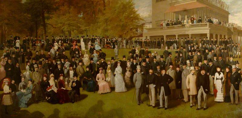 The Lawn At Goodwood — Lowes Cato Dickinson