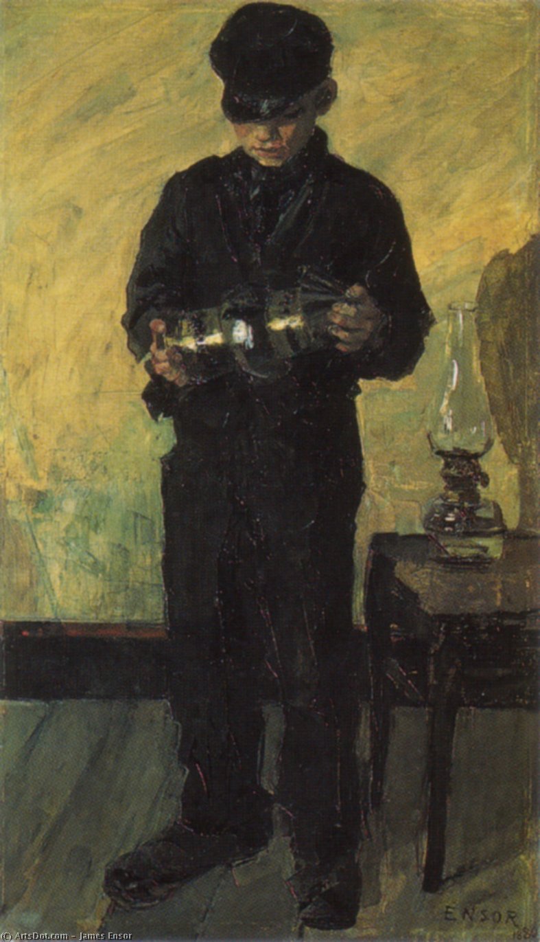 Der Lamperlöter — James Ensor